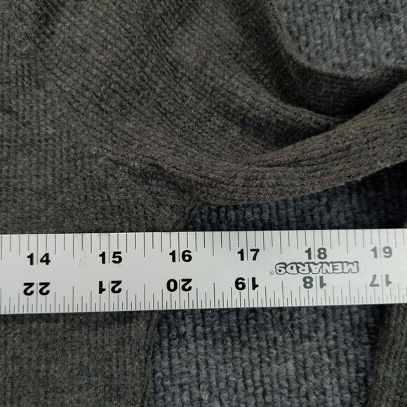 NOBO No Boundaries Womens Top Size M 7-9 Gray Long Sleeve Logo - Picture 5 of 11